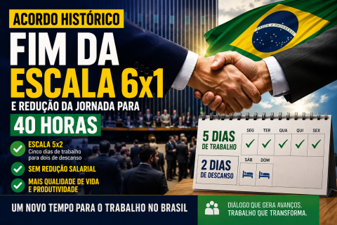 Fim da escala 6x1